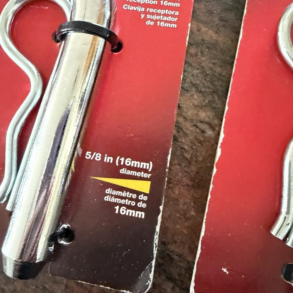 Lot Of 2 Master Lock part # 371DAT 5/8 Pin With Clip‎ New Tough Under Fire